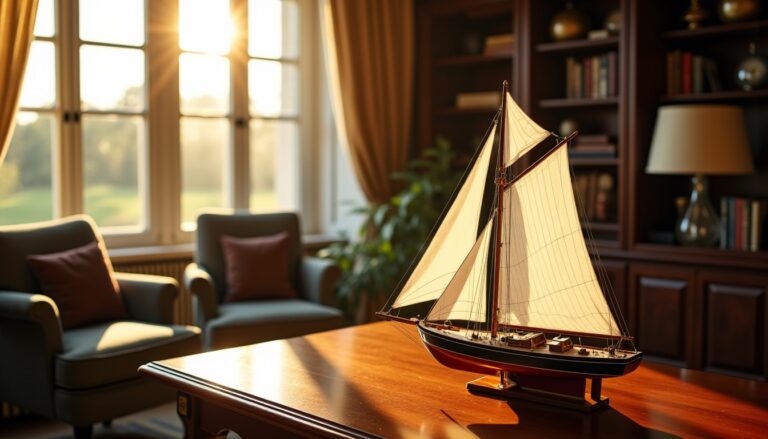Les maquettes de voiliers : un charme intemporel pour sublimer décoration et art de vivre